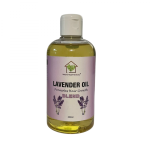 lavender oil in a bottle