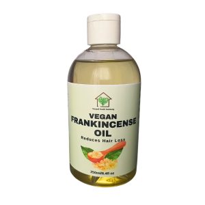 vegan frankincense oil in a bottle